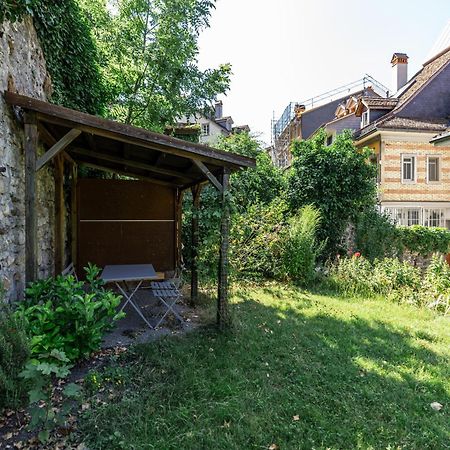 Historische Wohnung Im Herzen Der Thuner Altstadt Esterno foto