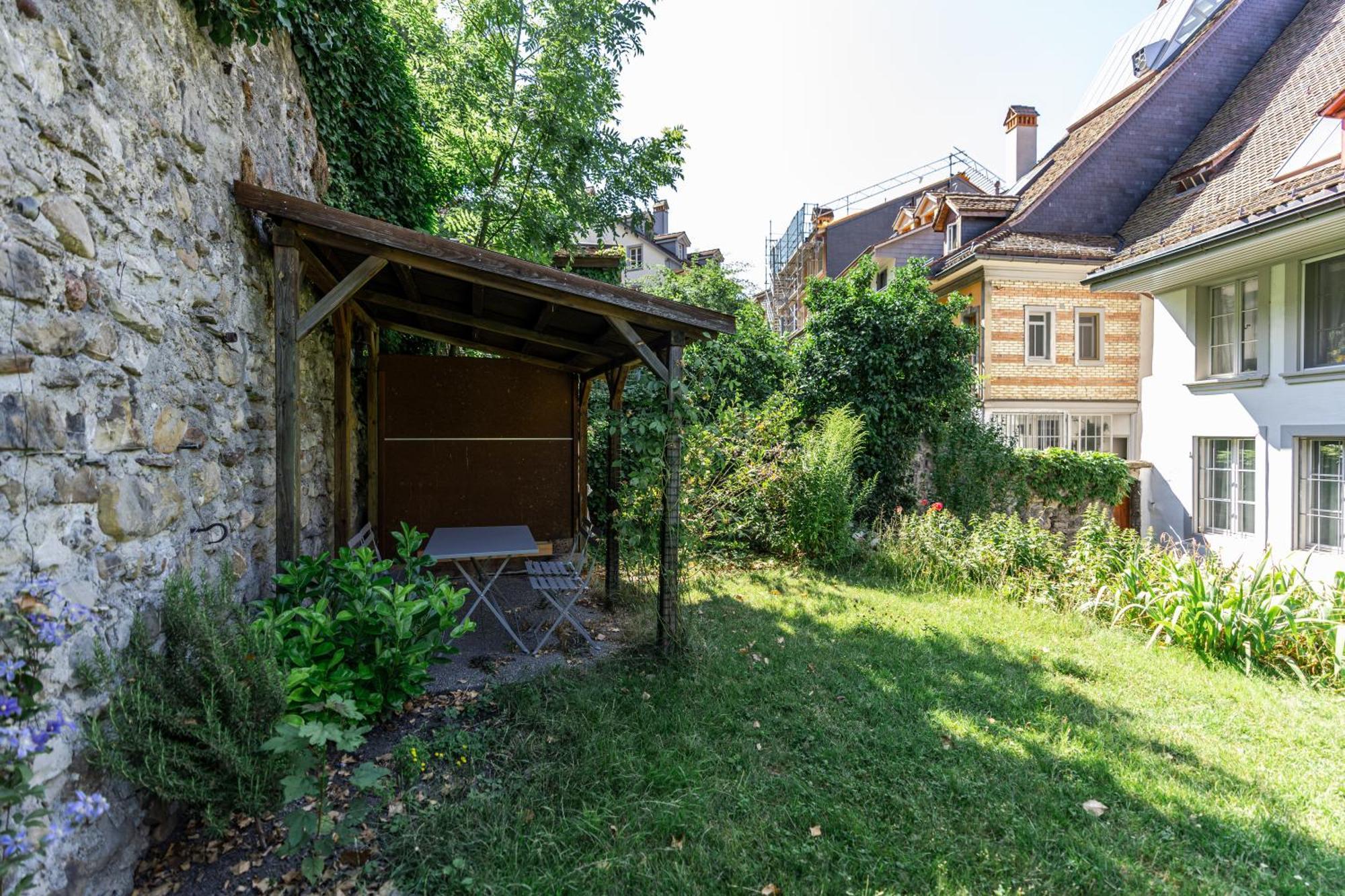 Historische Wohnung Im Herzen Der Thuner Altstadt Esterno foto