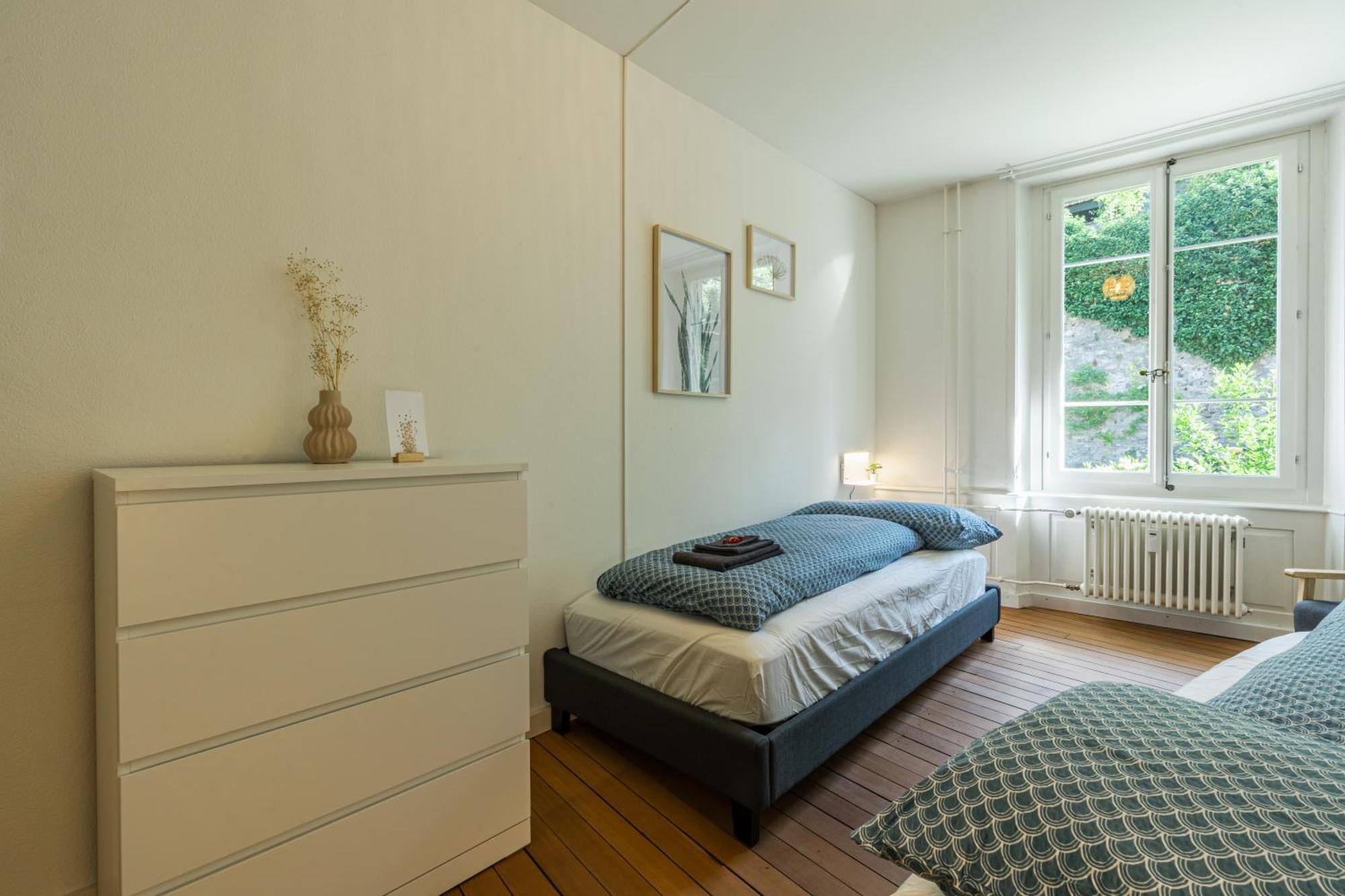 Historische Wohnung Im Herzen Der Thuner Altstadt Esterno foto